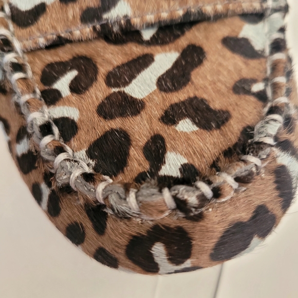 Vionic Gray, Black, Brown Leopard Print Women's Loafers Size 7 1/2 Med - Picture 8 of 13